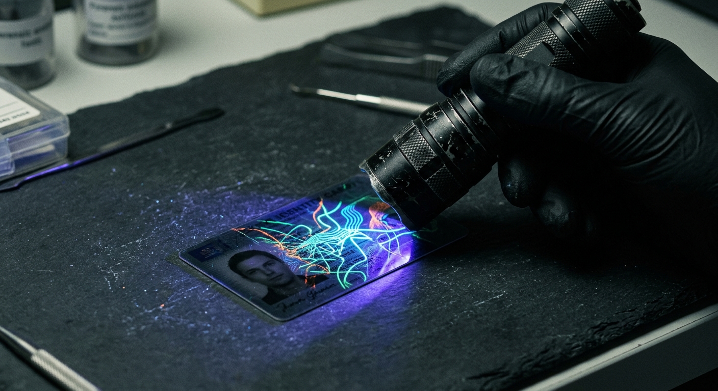 Your ID Has Secret Ink — And It's Why Fake Faces Don't Fool the System