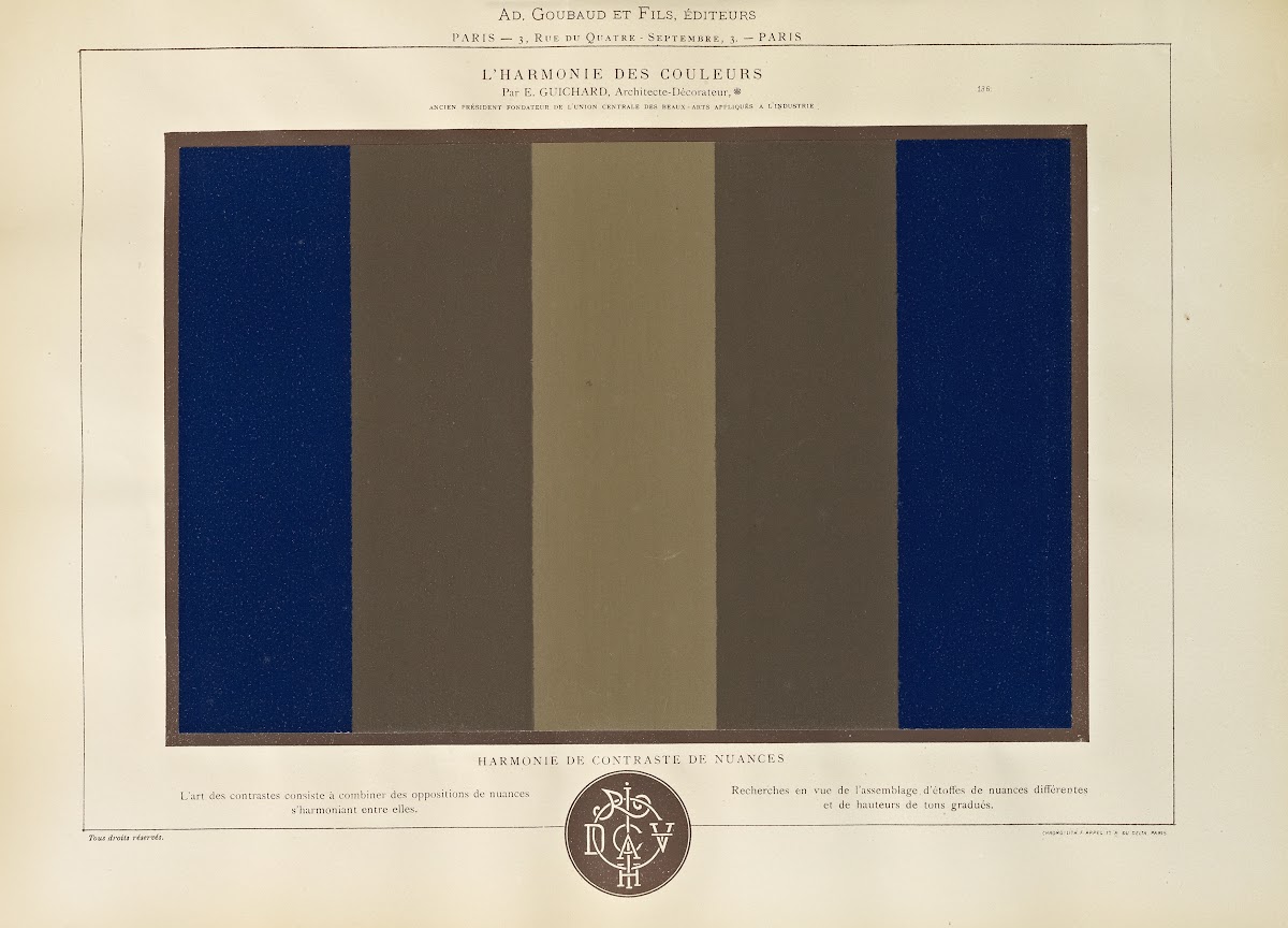 Lharmonie des couleurs  Pl085 1880