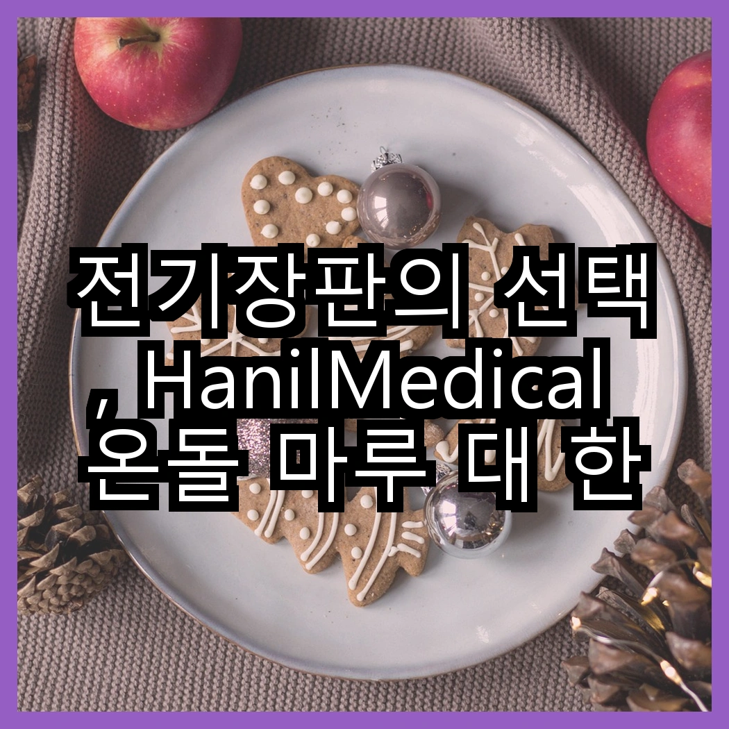 전기장판의 선택, HanilMedical 온돌 마루 대 한일의료기 원적외선, 어떤 기술이 더 효과적일까? 썸네일
