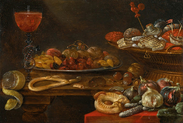 Still life with sweetmeats
