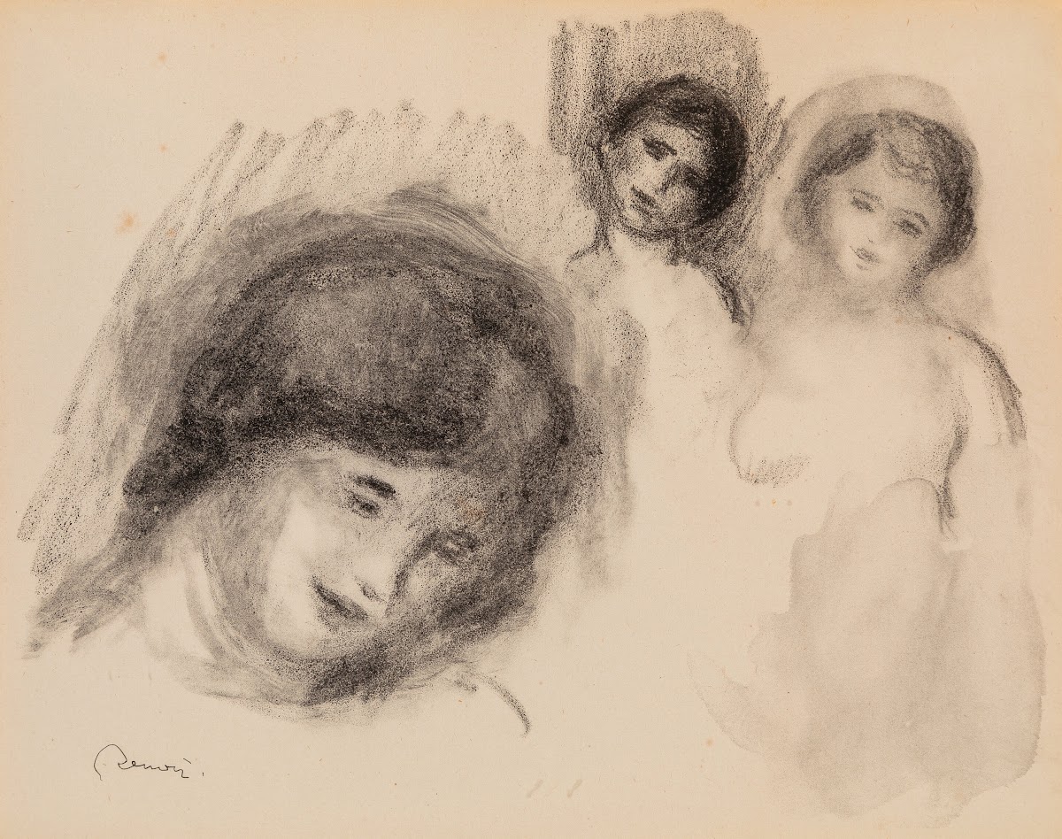 La Pierre au trois croquis 1904