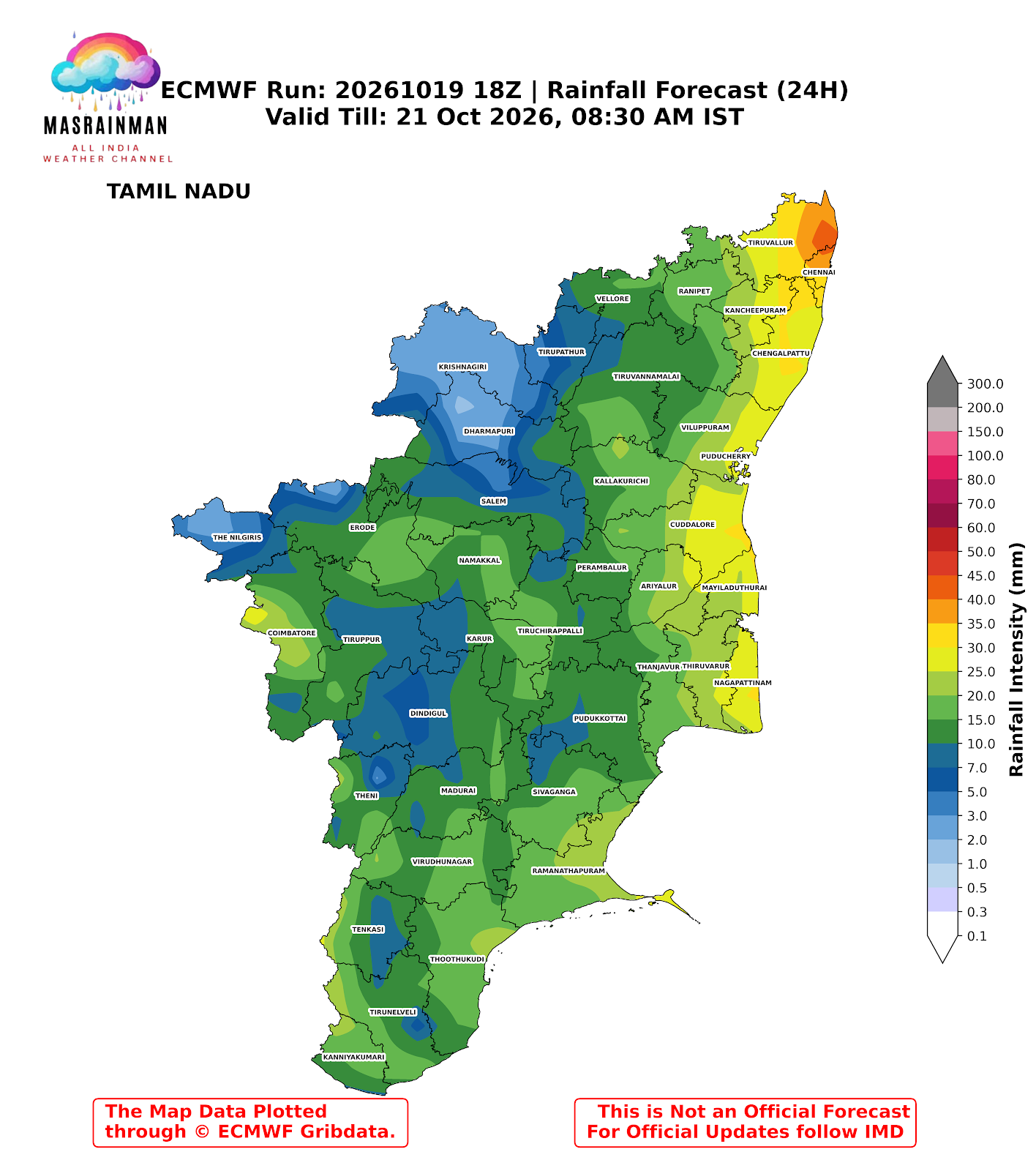 Tamil Nadu - MasRainMan Weather