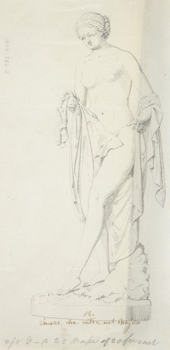 Venus Entering the Bath ca 1850