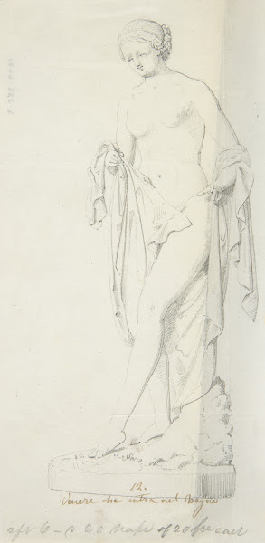 Venus Entering the Bath ca 1850