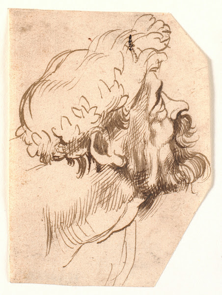 Head of a man