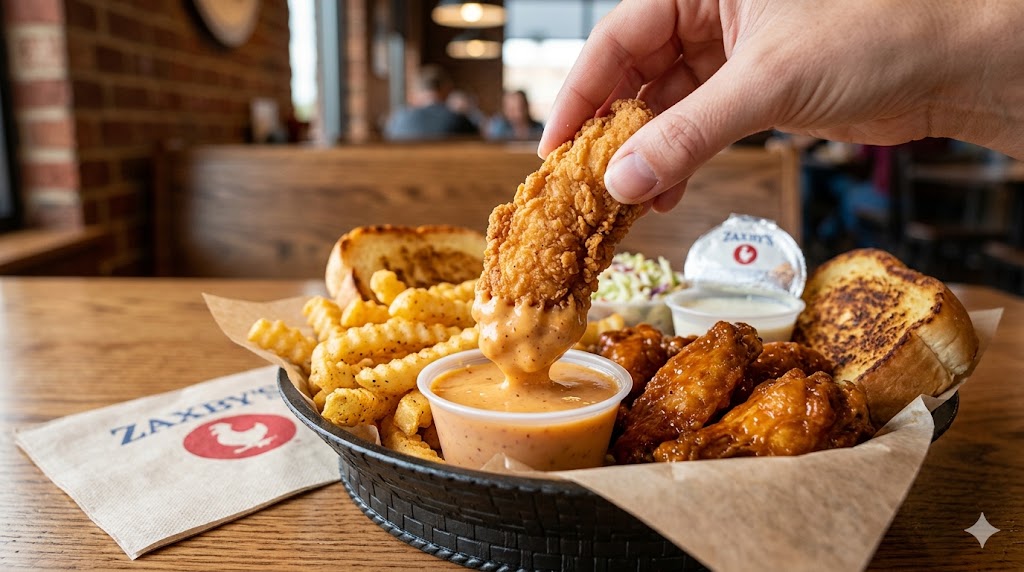 Zaxby's Delicious Chicken Dipping
