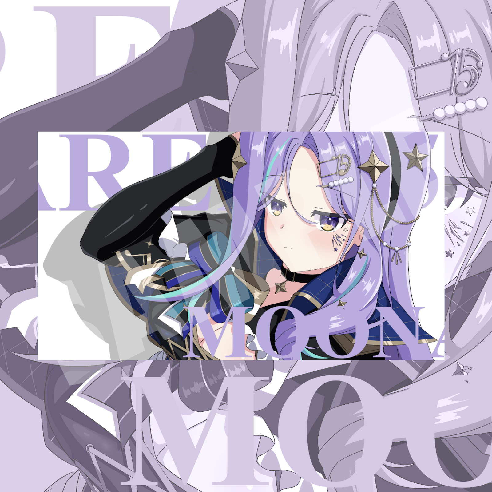 Moona DXV Lenticular Keychain by Kai/カイ