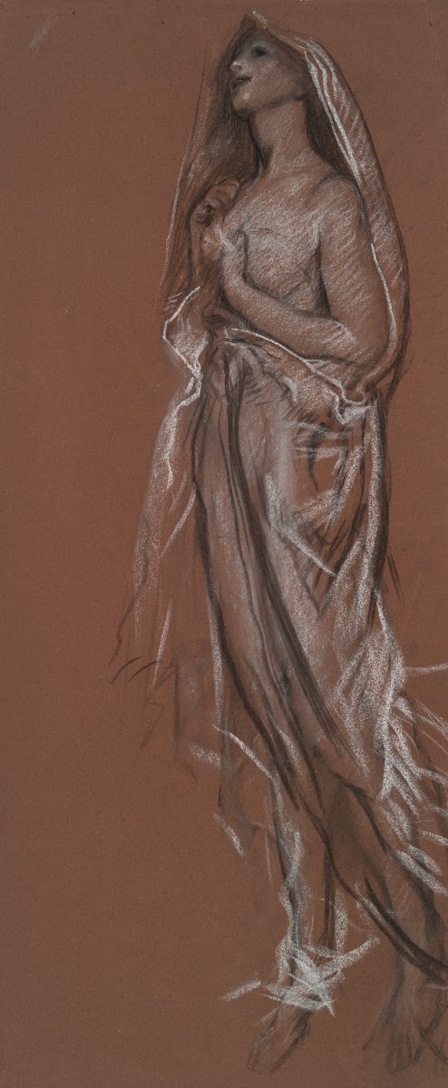 Study for the figure of 4 am in The Hours ceiling mural House Chamber Pennsylvan