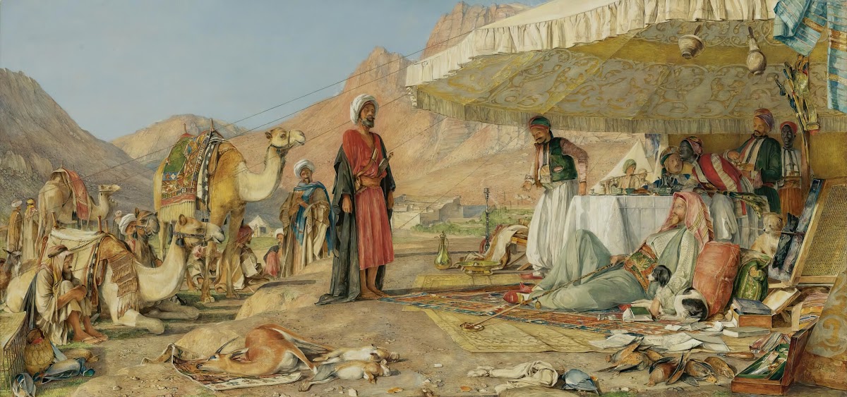 A Frank Encampment In The Desert Of Mount Sinai 1842 1862