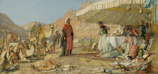 A Frank Encampment In The Desert Of Mount Sinai 1842 1862
