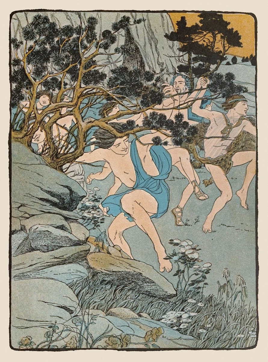 As he played they danced to his measure 1901