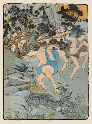 As he played they danced to his measure 1901