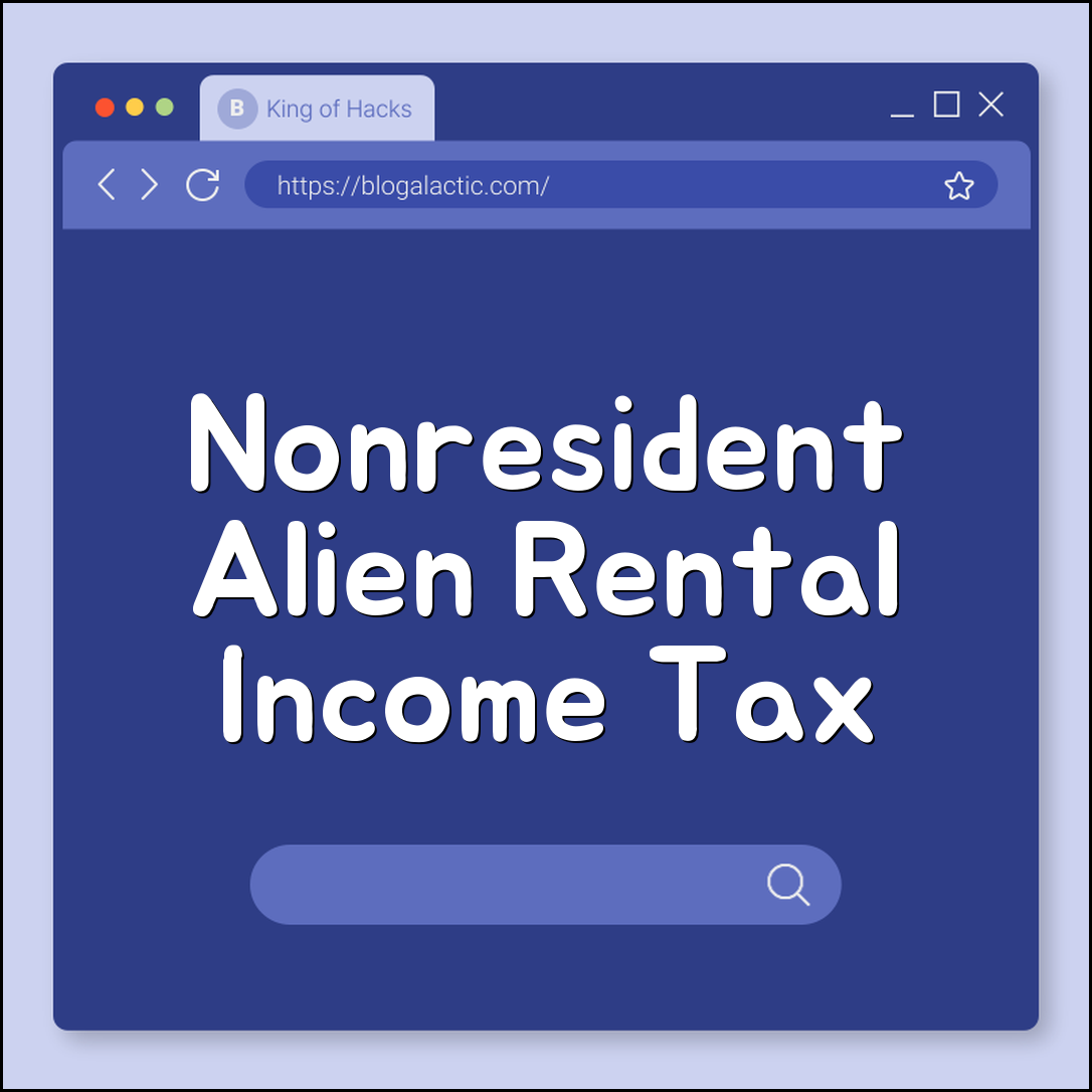 Nonresident alien rental income tax cases (ECI, withholding, treaty)