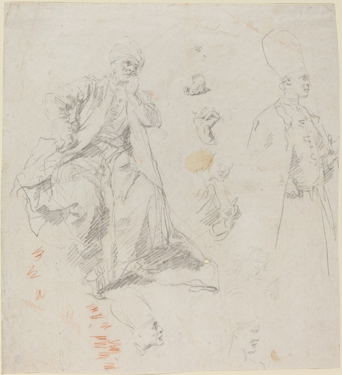 Caliph Aladin and His Counselors late 1730s