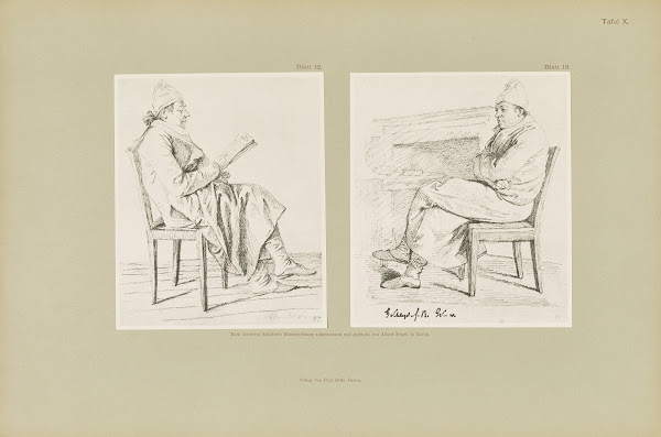 Handzeichnungen von Gottfried Schadow Pl10 1886