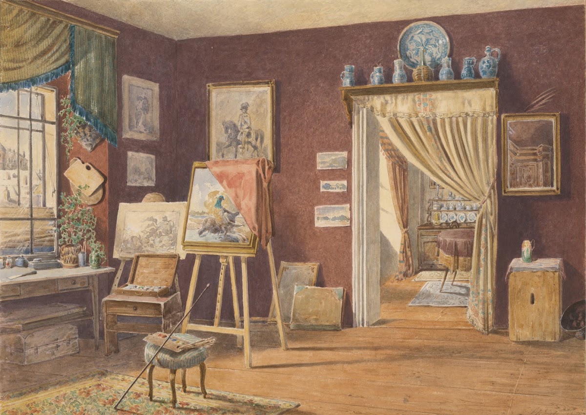 View of the Artists Atelier