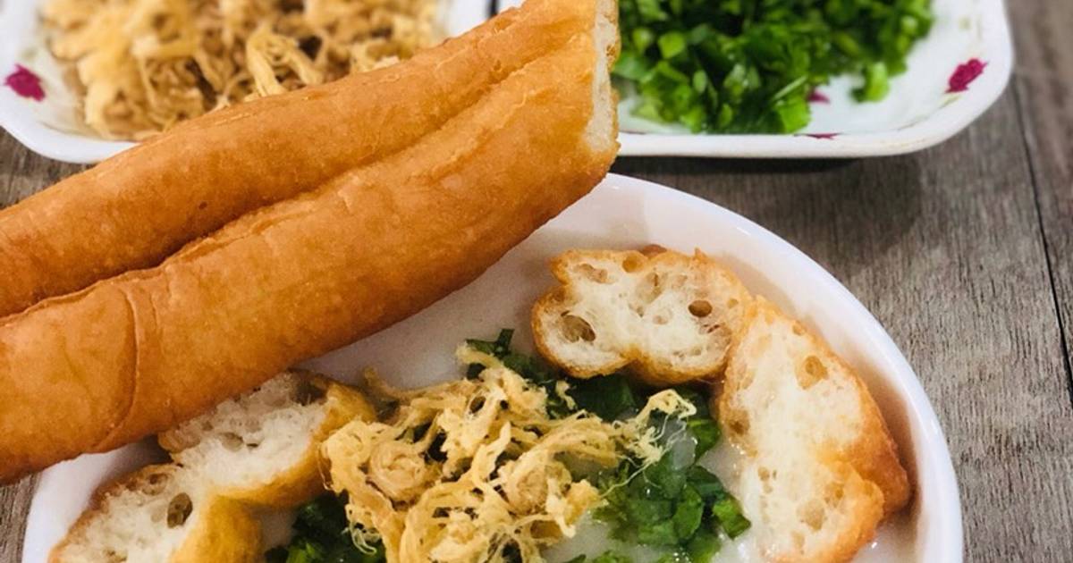 Cháo sườn & quẩy cho bữa sáng nhẹ nhàng!