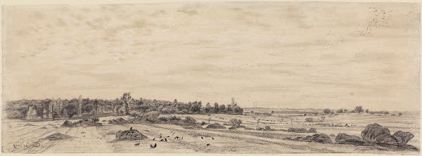 Paysage panoramique 1854