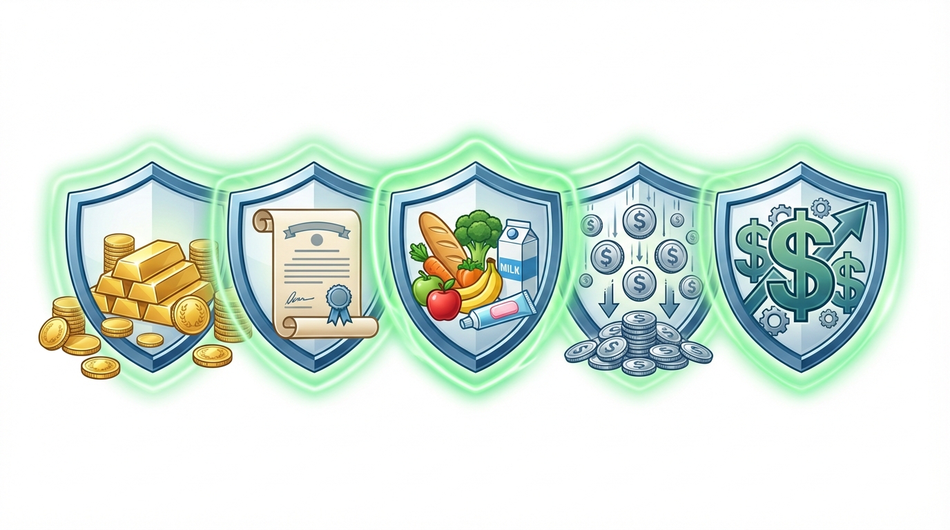 스태그플레이션 방어 자산 5가지