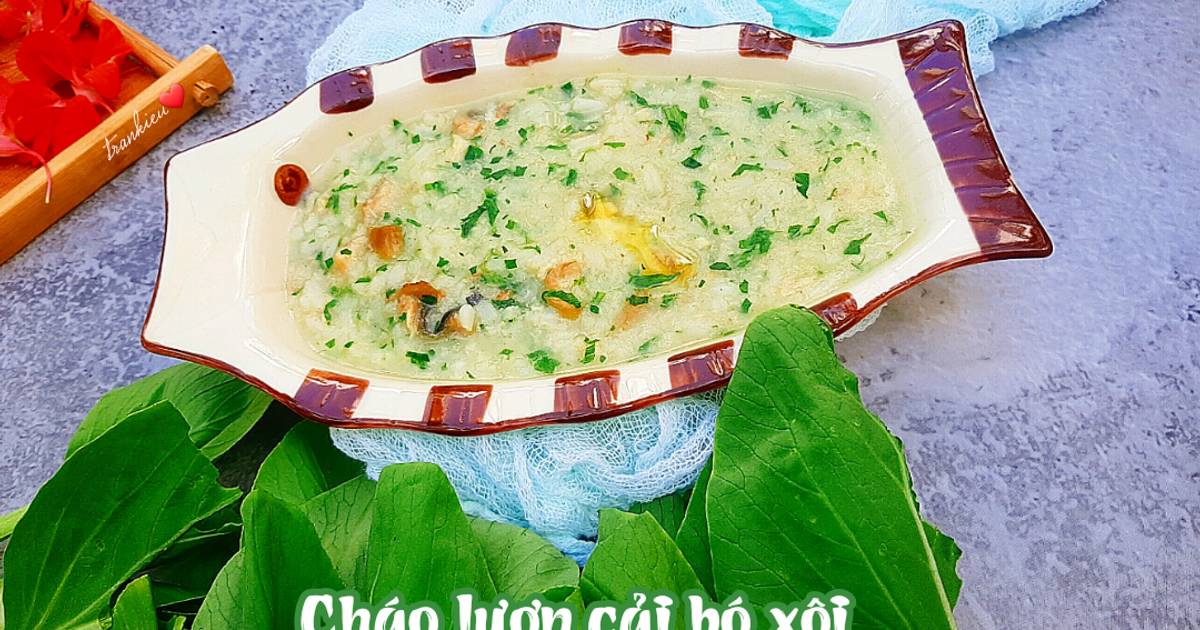Cháo lươn cải bó xôi