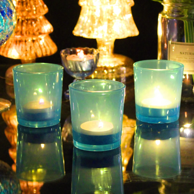Mosaic Glass Candle Holder, various sets