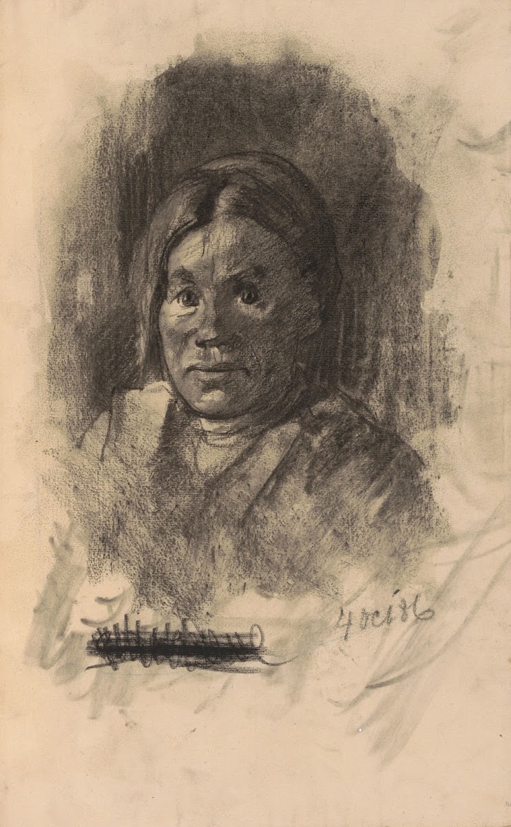 Buste van een vrouw 1886