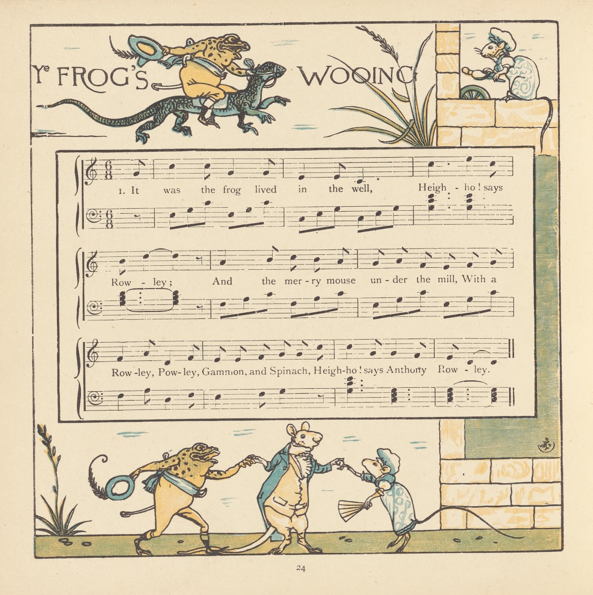 Ye Frogs Wooing 1876