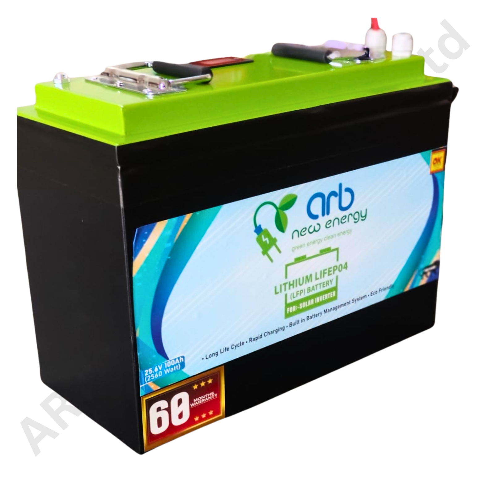 25.6V 100Ah Inverter Battery (Highstar) WDAAB (c137)
