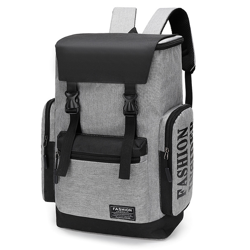 Men's Canvas Backpack, fits up to 16-inch laptop, breathable
