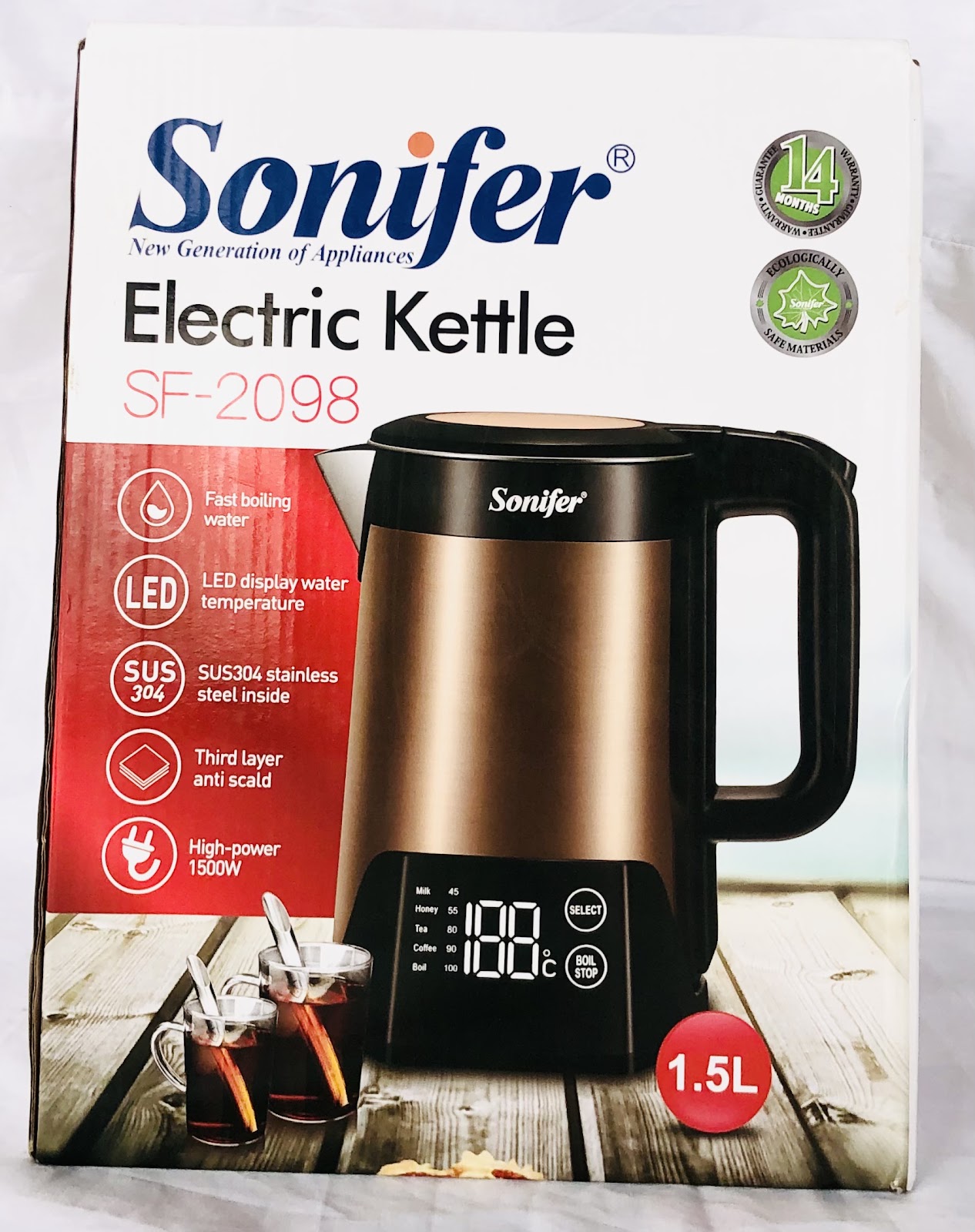 Sonifer Electric Kettle (SF-2098)