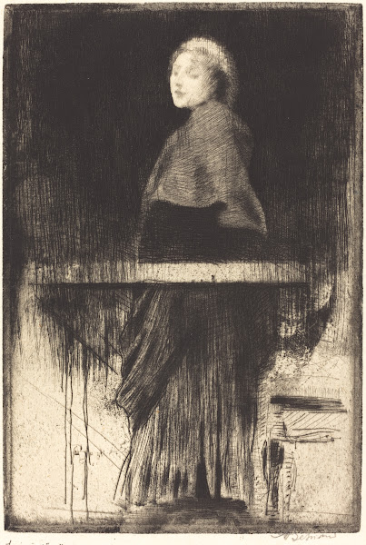 Woman in a Cape La femme à la pèlerine 1889