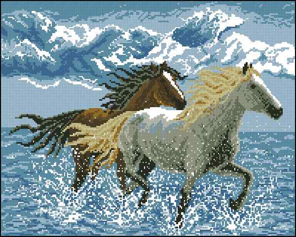 CMP 400720 Spray Horses