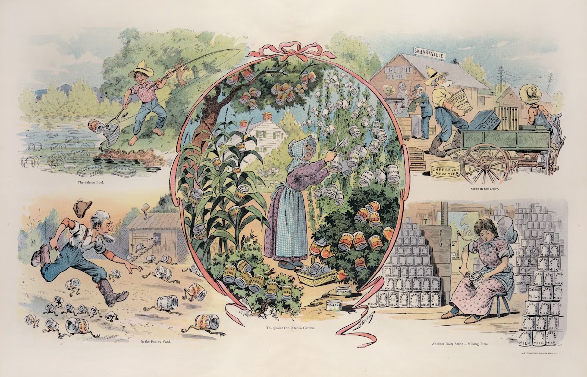 What we get to eat in the country 1906