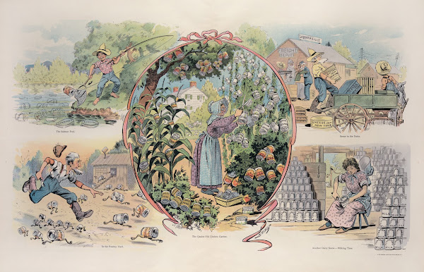 What we get to eat in the country 1906