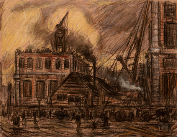 Bij het Entrepot 1912