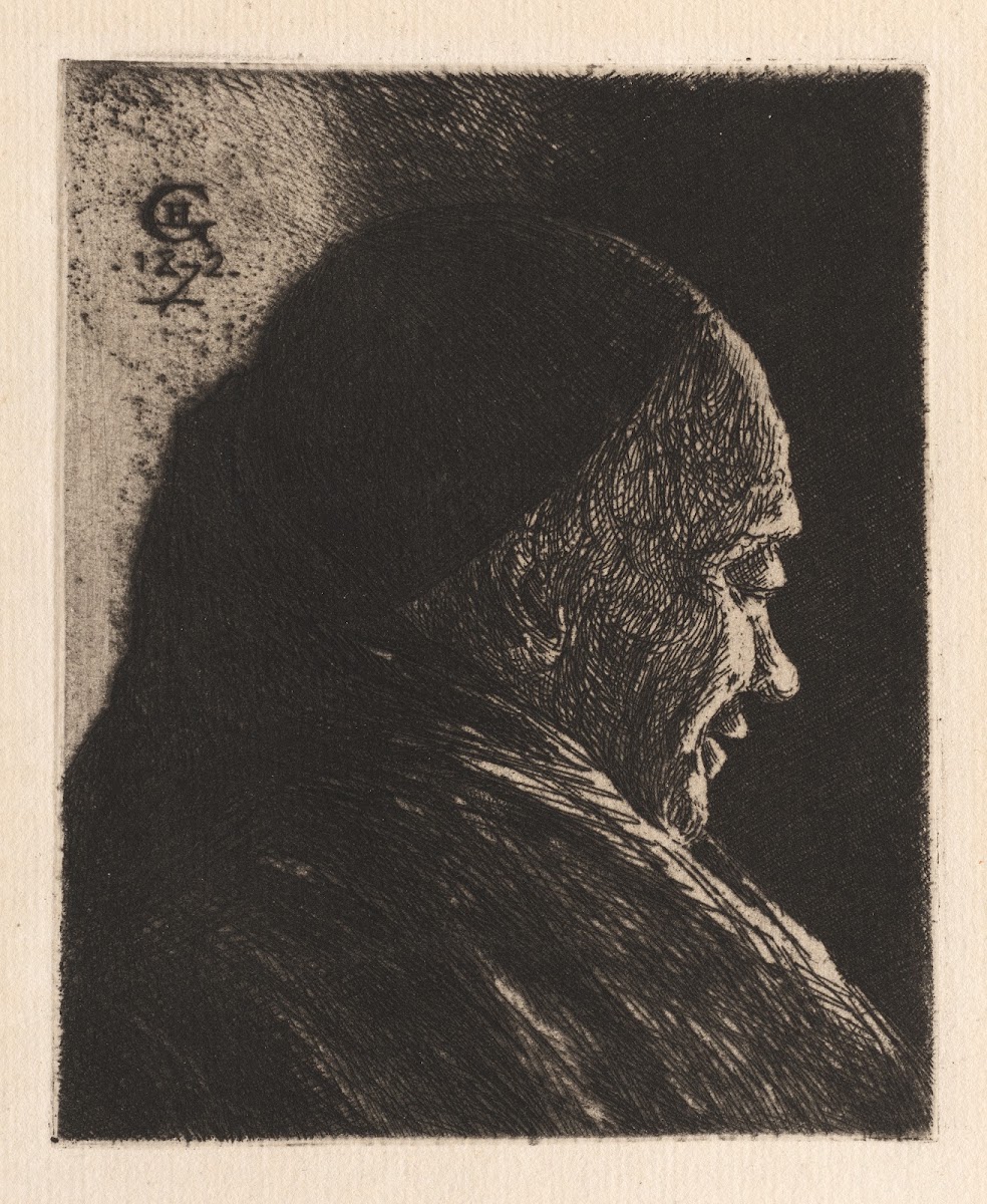 Head of an Old Man 1872