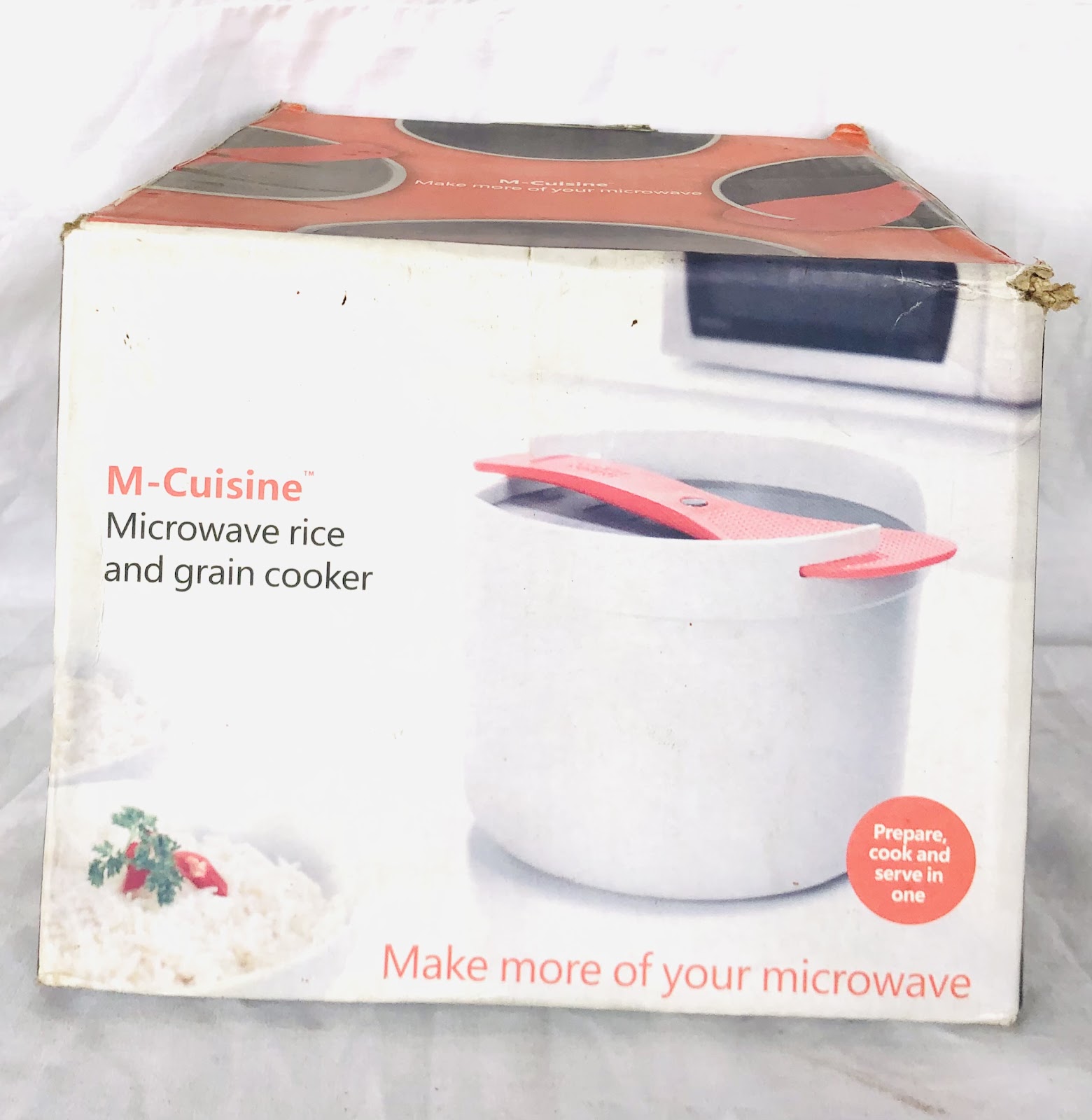 Microwave rice and grain cooker