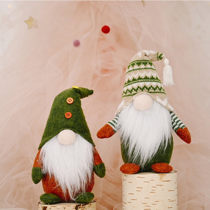 Christmas gnome figure in Nordic style