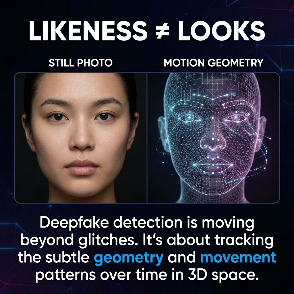 How Deepfake Detection Actually Works: It's All About Movement