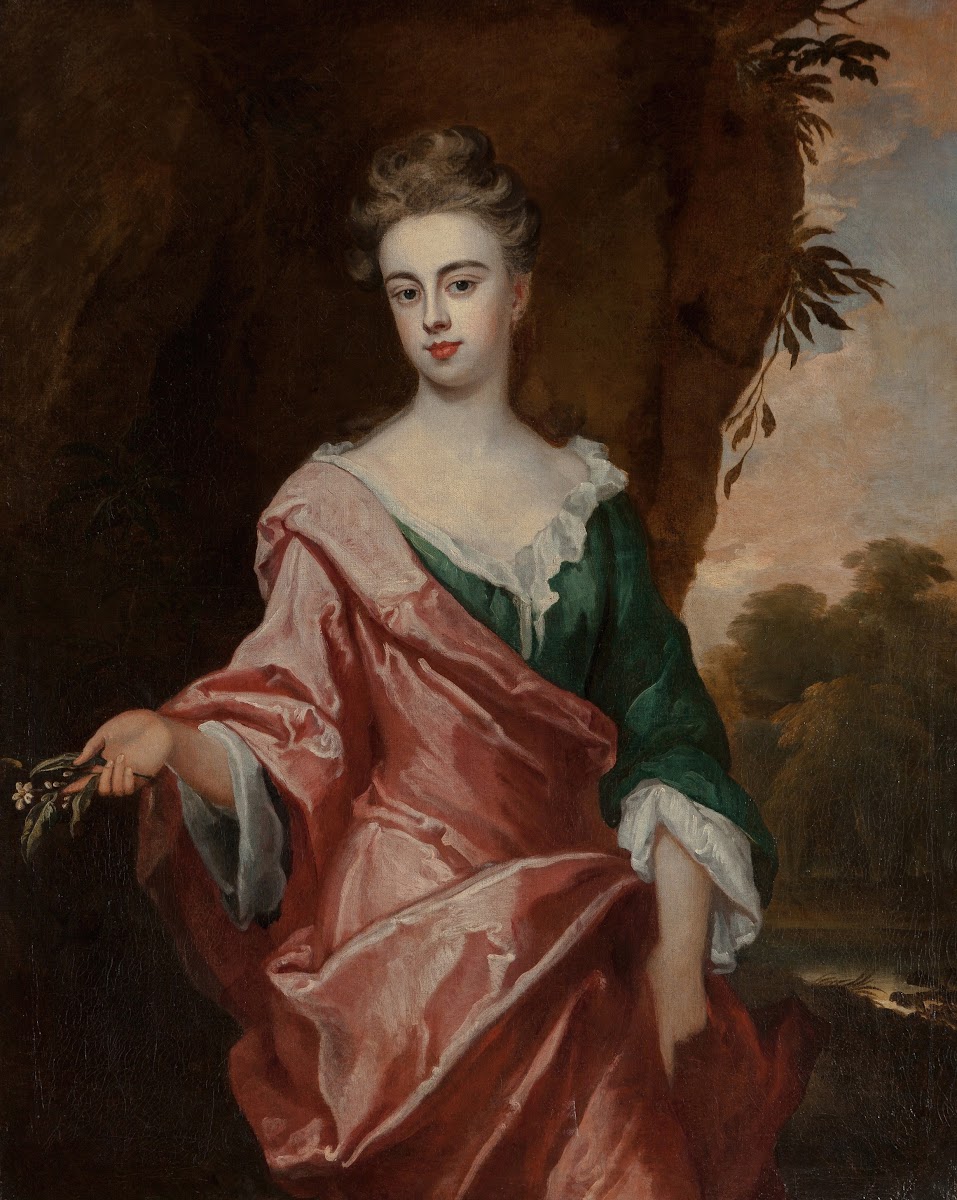 Portrait Of Lucy Sherard Daughter Of The Earl Of Harborough And Wife Of Duke Of