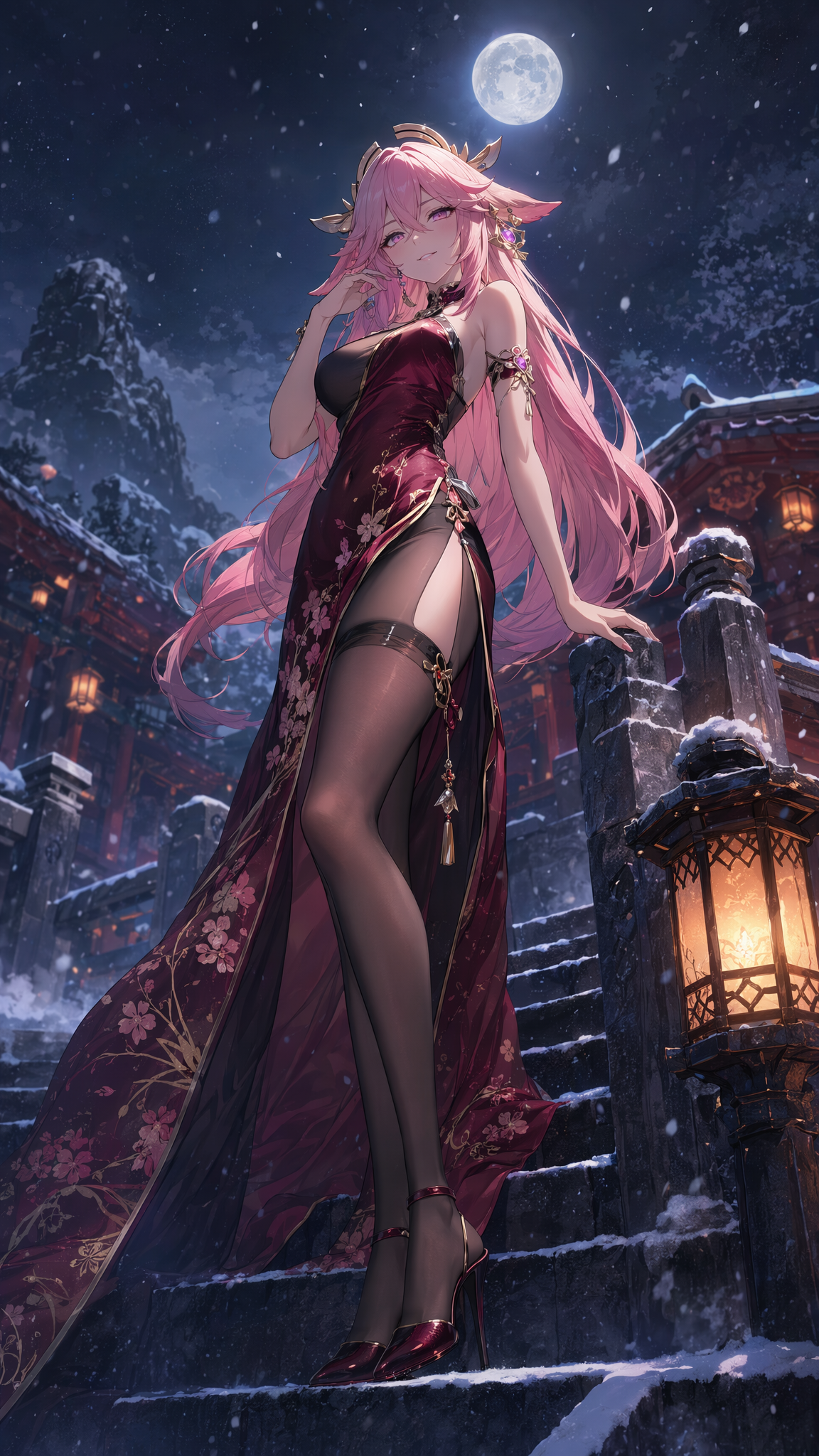 Yae No Miko Vestido Con