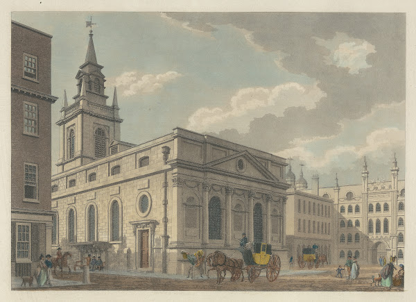 St Laurances Church and Guild Hall 1798
