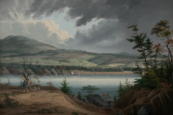 View of Cohoes ca 1820