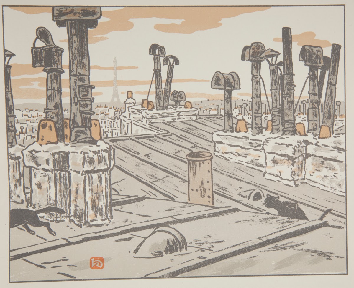 Sur les toits 1902