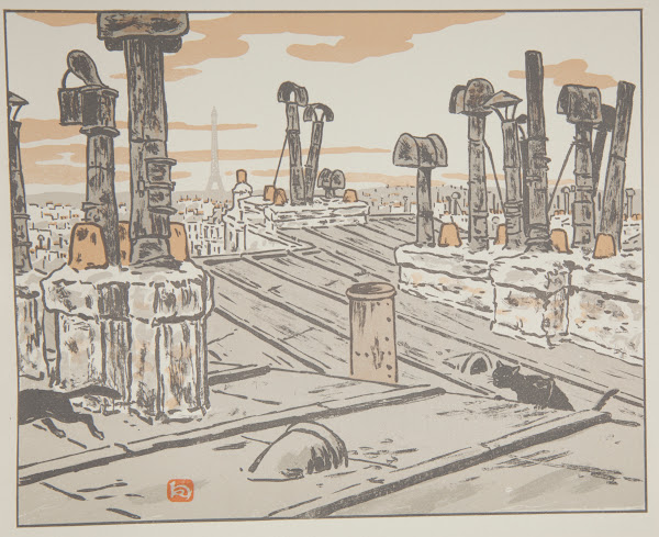 Sur les toits 1902