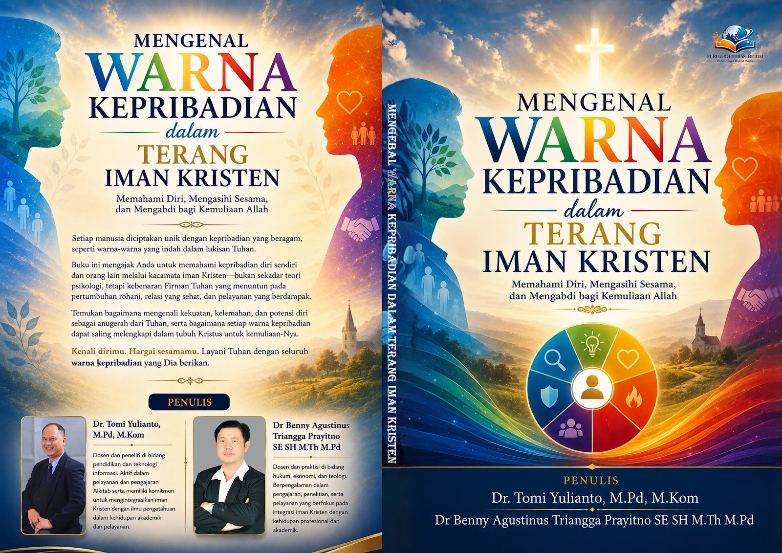 Cover depan Mengenal Warna Kepribadian dalam Terang Iman Kristen