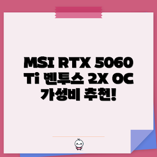 MSI 5060 Ti, RTX 5060 Ti 리뷰, 저렴한 그래픽카드, 게이밍 입문자, 16GB 그래픽카드