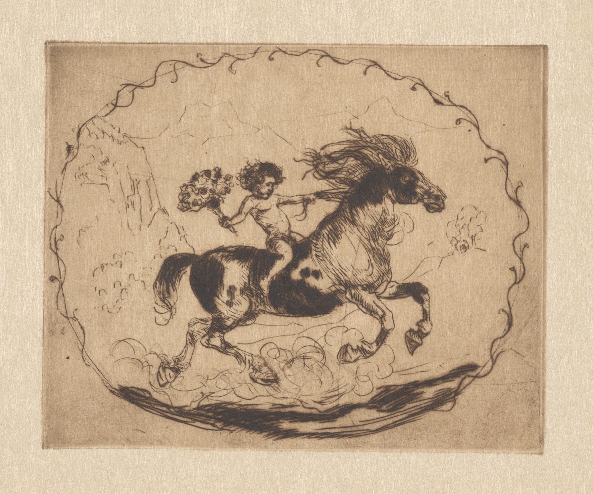 Neujahrskarte 1910 1910