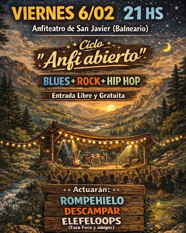 Ciclo Anfi Abierto Blues Rock & Hip Hop