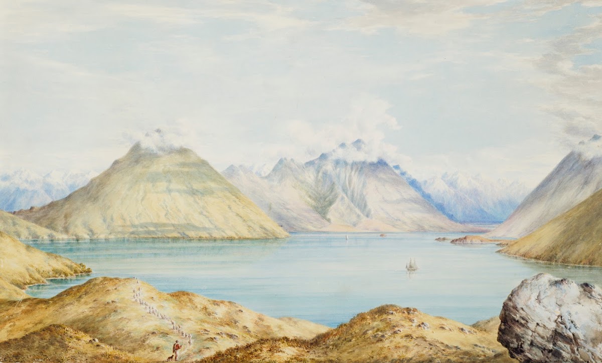 A South Island scene 1871